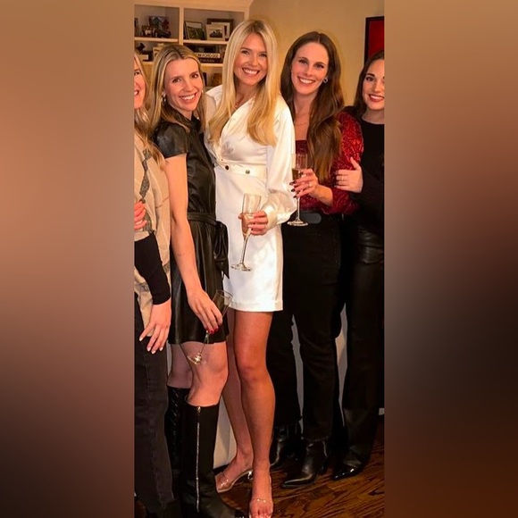 Cult Gaia Tan Mules with Gold Heel - Picture 3 of 3